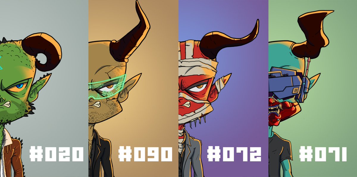 GrumpyDemons's tweet photo. ~1666 Demons with 460+ unique traits 
~Long term project (Polygon Blockchain) 
~10,000+ NFT dropping soon
~Grumpy Demons NFT on Openseas https://t.co/nZcV0wjtrY