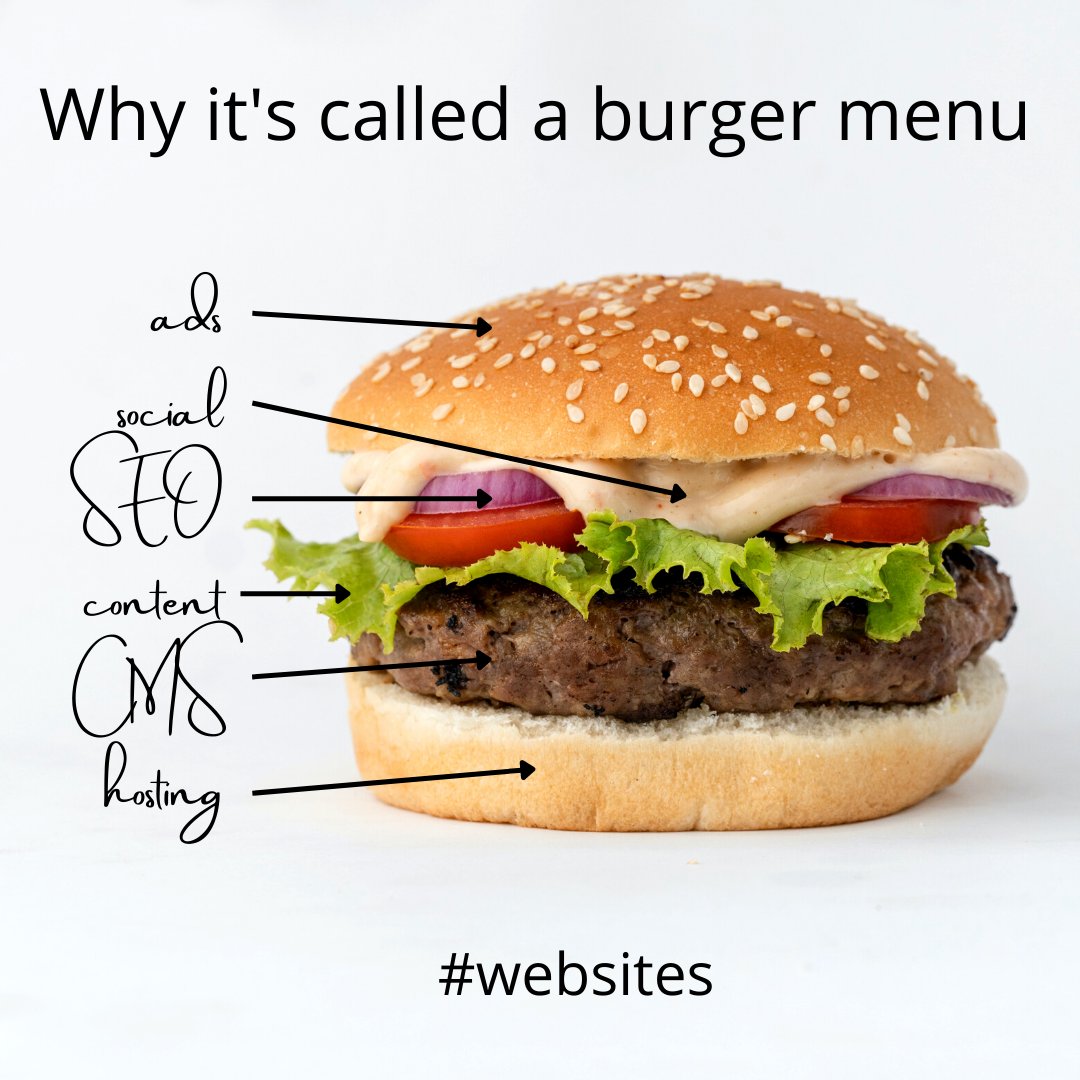 WarrenLNaida's tweet photo. This is why I like the burger menu. Reminds me so much relies upon good hosting and CMS. 👍
#Websites #WebsiteHosting #CMS #BurgerMenu https://t.co/8w3BQu36wv