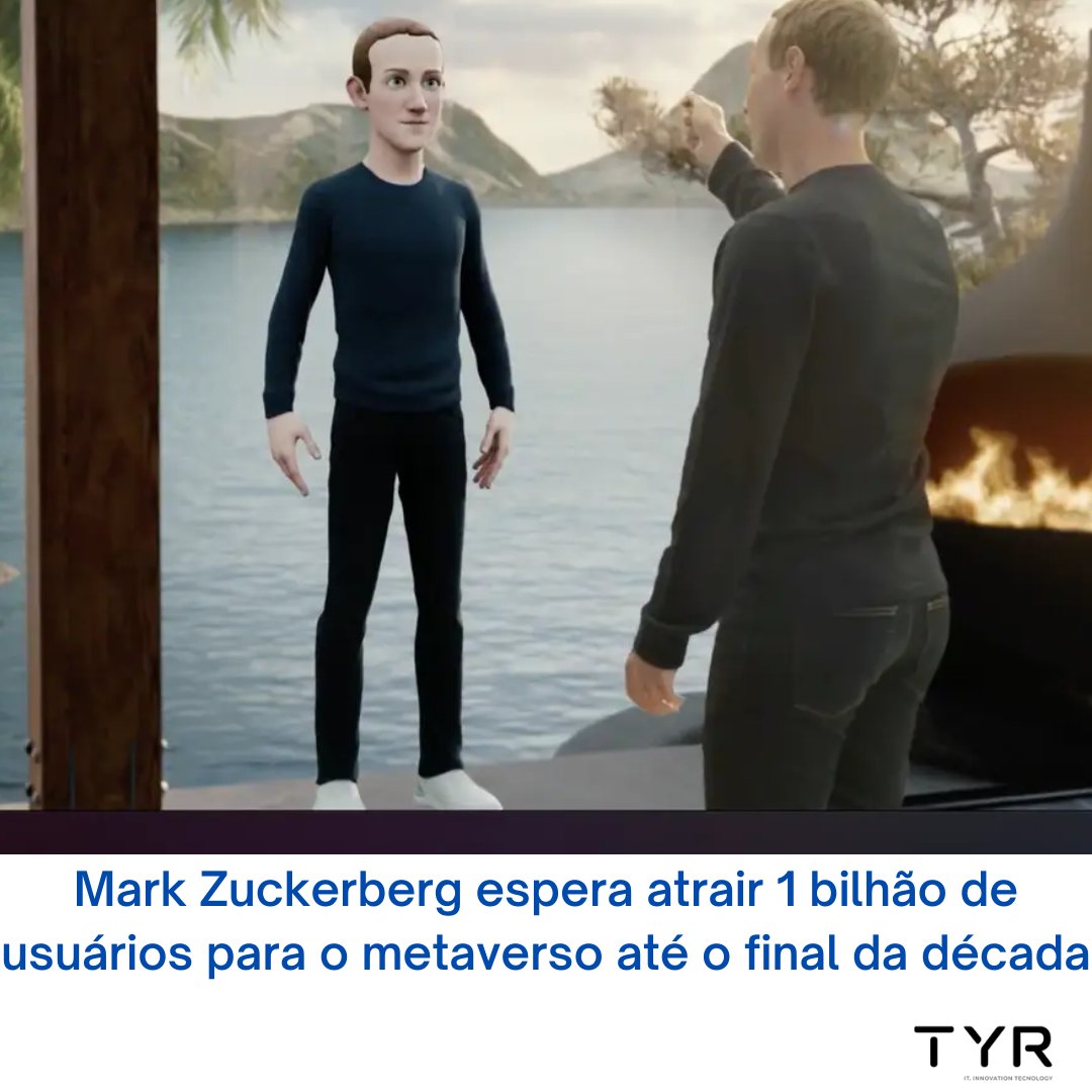 tyr_iT's tweet photo. O CEO da Meta acredita que essas pessoas gastarão centenas de dólares por ano em ativos digitais. Zuckerberg também afirma que o metaverso contribui para uma “sensação realista de presença”, algo não possível através das videochamadas atuais. As informações são da rede CNBC. https://t.co/acFIbUC4MW