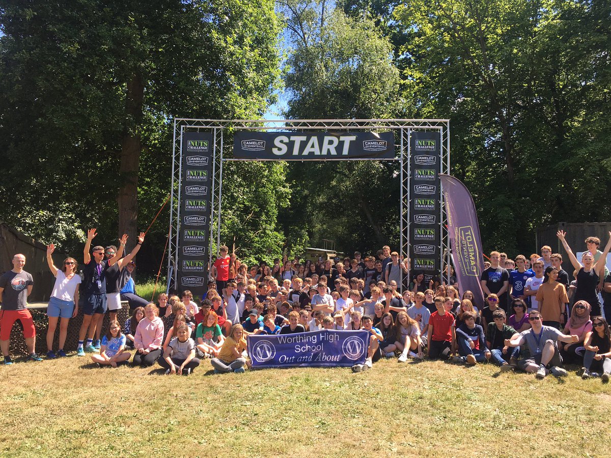 WorthingHighOut's tweet photo. Our Year 9 students have had a fantastic day @nutschallenge! We are so proud of them, the way they’ve looked after each other and their amazing resilience 😊 @WorthingHigh https://t.co/LEjFlxLpjc