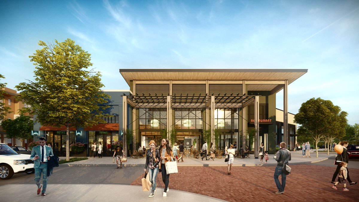 Los Gatos North 40 mixed-use incorporates sustainable design to create a connection to the town’s history while remaining true as a gateway to Silicon Valley. The new community is centered around a fresh retail-centric main street. Learn more bararch.com/los-gatos-nort…