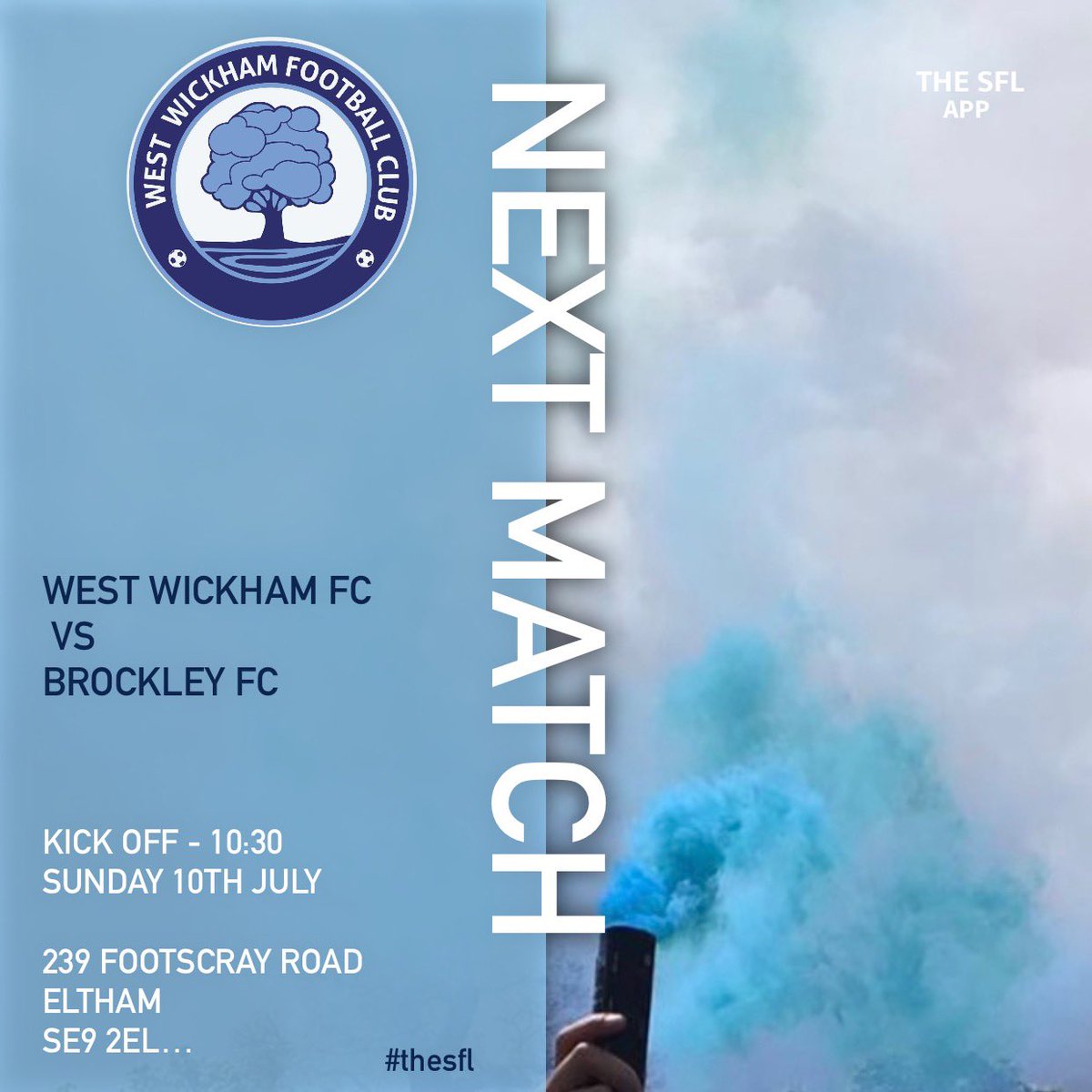 wwfcsundays's tweet photo. SUPER SUNDAY ☀️⁣⁣
⁣⁣
After both Brockley 1s and their 2s opponents have pulled out this Sunday, the Bluebloods have stepped in for both fixtures to get our pre season underway. ⁣⁣
⁣⁣
Get your factor 50 ready and come and support your boys 🔥💙⁣⁣
⁣⁣
#WeAreWickham https://t.co/ufWndCPd5z