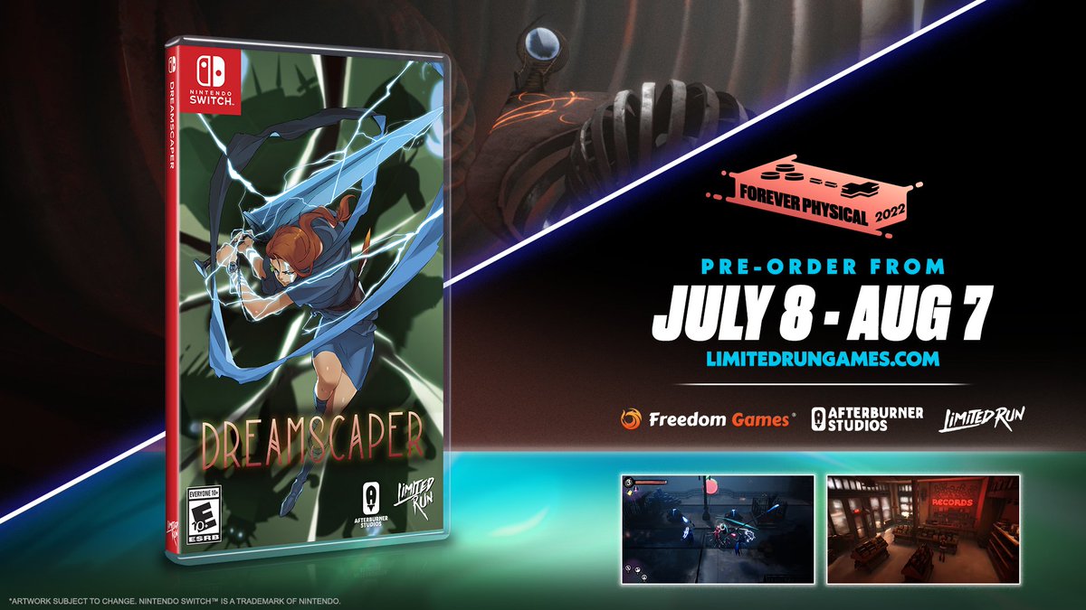 Adventure through beautiful, haunting dreams to discover untold secrets, vanquish nightmares and upgrade your gear all while uncovering Cassidy’s story.

Pre-orders for Dreamscaper (Switch) are open until August 7th! Secure your copy today: bit.ly/3NG5XxL