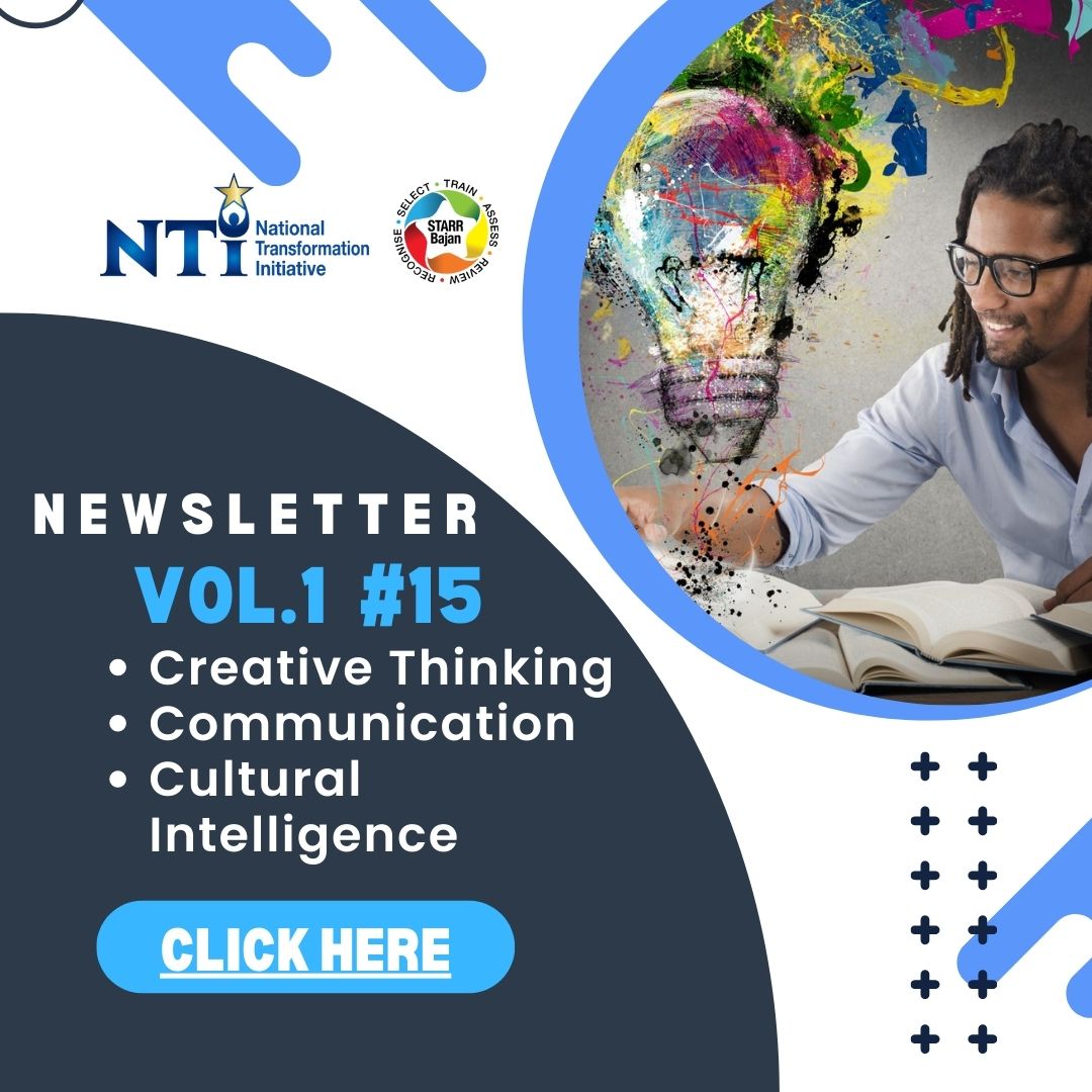 Continue to build your creativity, take a look at our latest Newsletter featuring Creative Thinking, Communication and Cultural Intelligence. Click the link below and dive in!! #NTI #creativity #weekendplans 
ow.ly/MSen50JRwO0
 <a href="/raphaelspeaks/">Raphael Saul</a> <a href="/TaahirBulbulia/">Taahir Ibn Suleiman</a>  <a href="/AkhnatenB/">Akhnaten</a>