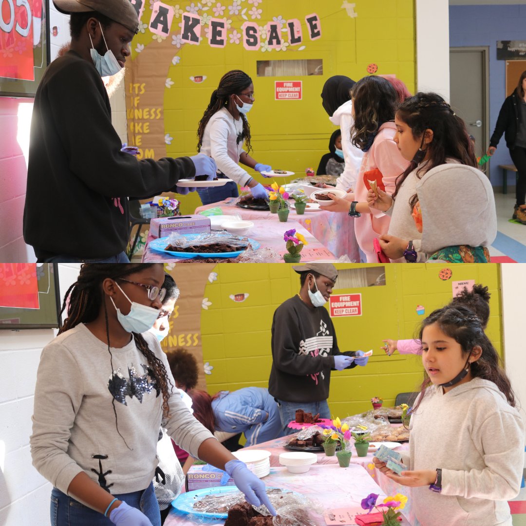 bgcottawa's tweet photo. What better way to celebrate the end of the school year than with tasty treats?

Our Torch Club participants organized a bake sale, with delicious homemade desserts, for the Don McGahan Clubhouse Members.

Ottawa #BGCOttawa #TorchClub https://t.co/un5DLwq8sJ