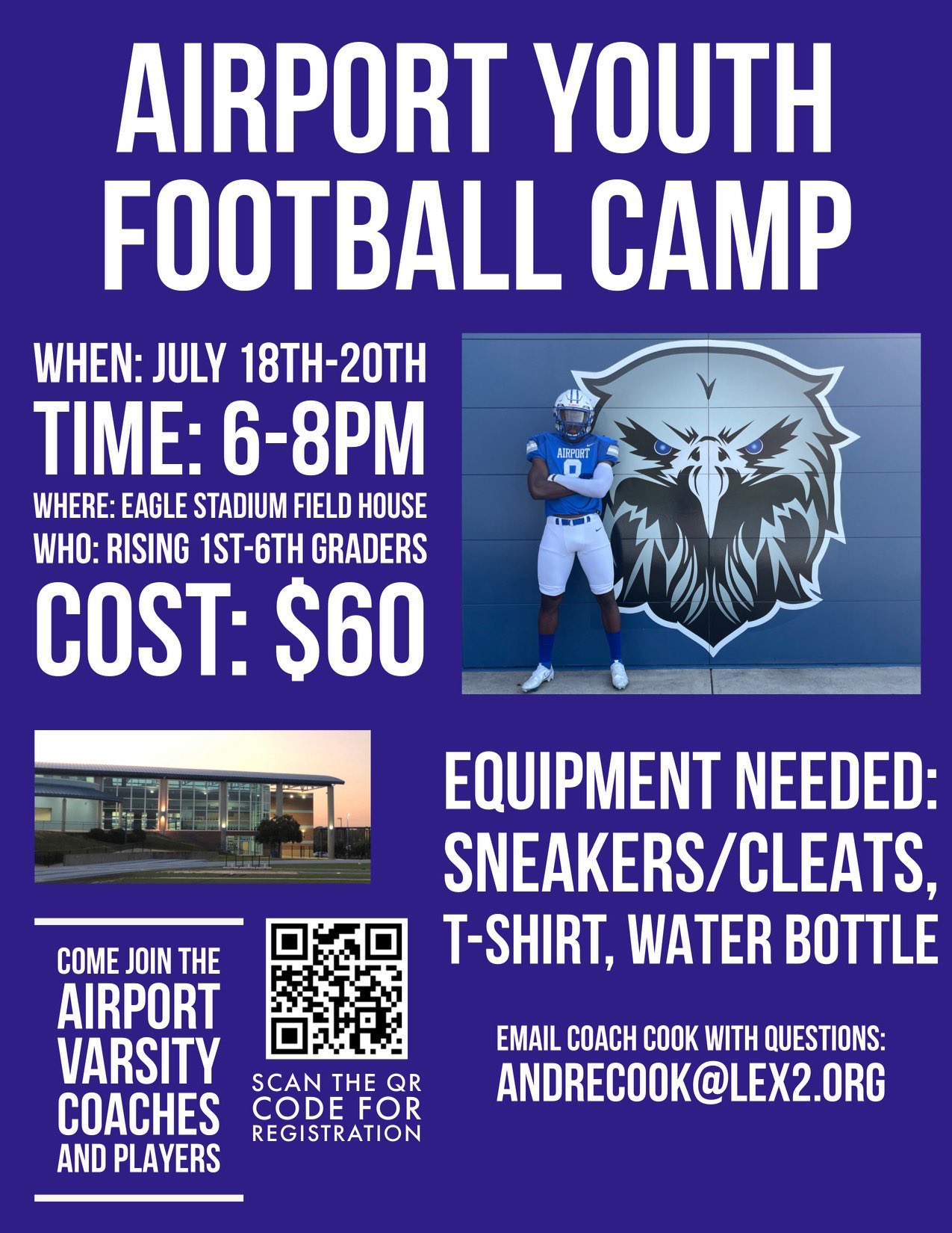 Airport High School Football on Twitter join us! Should be a