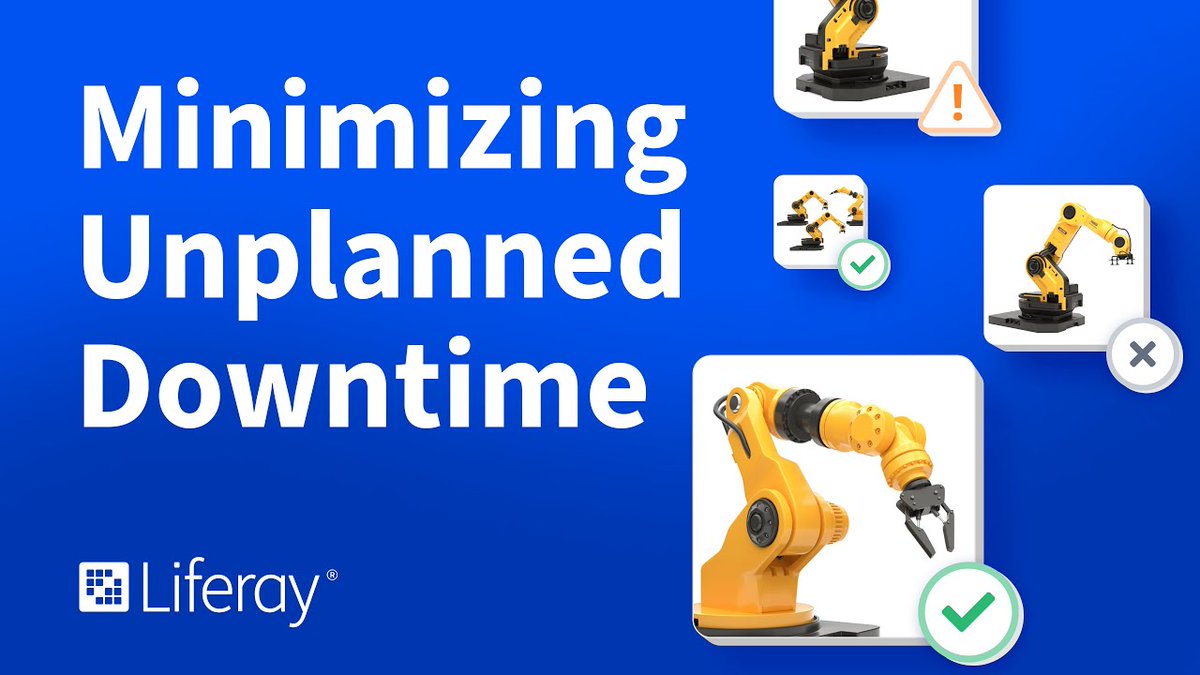 In #manufacturing, if you can help to keep your customers operational, then you become more than a vendor… you become a valued partner. See how Liferay helps manufacturers grow through superior #aftersales experiences: ow.ly/8Cph50JAnZg