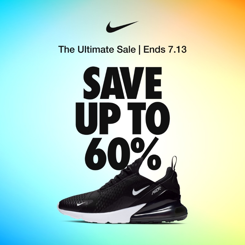 col china fusión Miserable Nike on Twitter: "Nike Members, this is our biggest sale ever. We're giving  you 20% off select apparel and footwear styles and an extra 20% off all  clearance with code READY20, plus