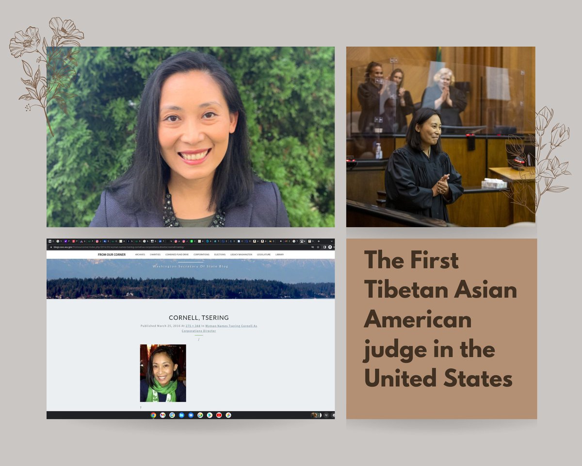 AsiansEmpower's tweet photo. Let's CELEBRATE!!!!!!
Tsering Cornell The First Tibetan Asian American Judge in the US!!!!!! #TibetanAsianAmerican #AAPI #API #AsianAmerican #AsianAmericans #Judge #asian #asians #asianrepresentation
#asianvisible #asianstrong #BeAsianProud
#BeVisibleAsian #Asianstogetherstrong https://t.co/LiGCHoOyUc