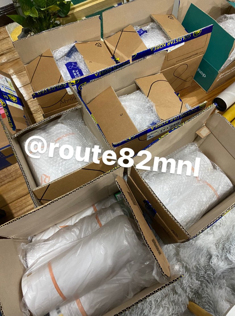 route82mnl's tweet photo. #route82update
box 8 has finally arrived at our ph address. shipping will start next week π«Άπ» https://t.co/d1v8KA6wsa