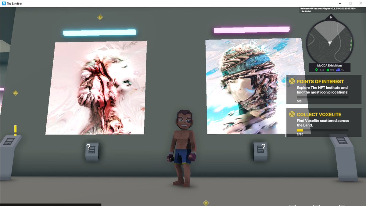 spyrus004's tweet photo. @TheSandboxGame @MOCDA_ I just participated in the #TheSandbox weekly contest for a chance to win 200 mSAND! Here is my favorite piece from the ‘Impossible Worlds’ exhibition, check out my screenshot below!
👇 https://t.co/Ehi7eGSdaS