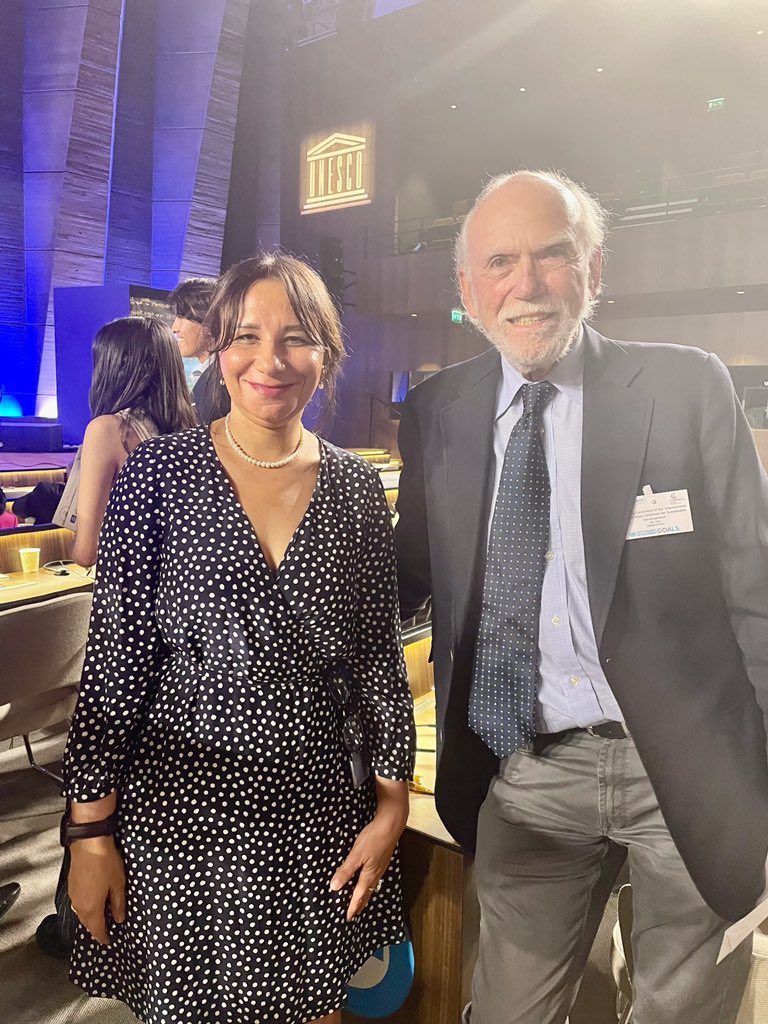 amalkasry's tweet image. Opening Ceremony of the International Year of Basic Sciences for Sustainable Development (IYBSSD)
With Prof. Barry Barish, 2017 Nobel prize winner for the observation of gravitational wave. Great honor…
#UNESCO
#IYBSSD2022
#Basic_Science 
#SDGs