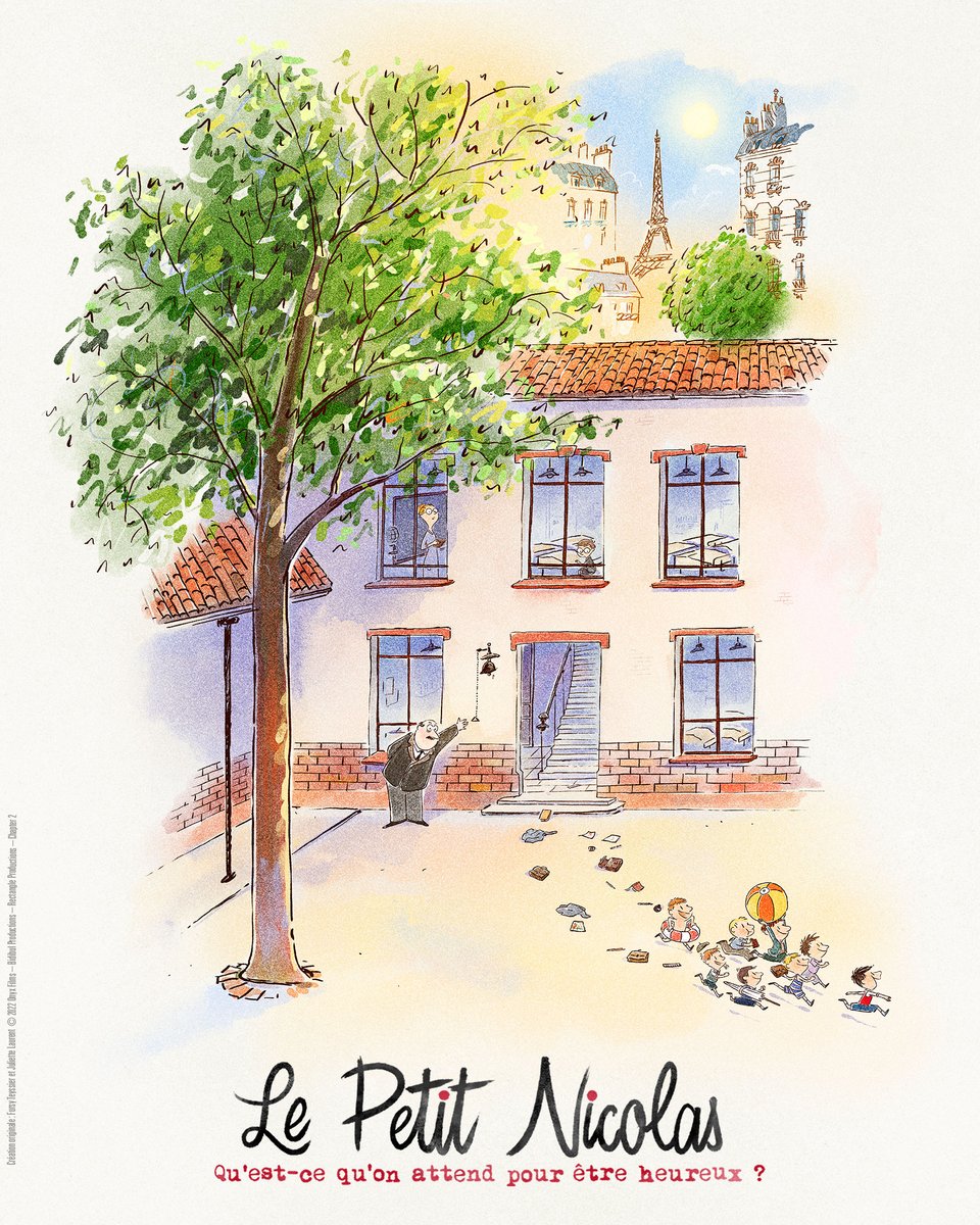 BAC_FILMS's tweet photo. L’été est là et c’est enfin les vacances ! ⛱
Rendez-vous au cinéma après les grandes vacances pour découvrir Le Petit Nicolas pour la première fois en animation. 
Un film d’Amandine Fredon et Benjamin Massoubre avec les voix d’Alain Chabat &amp; Laurent Lafitte
Sortie le 12 octobre https://t.co/Gh25EyIWqX