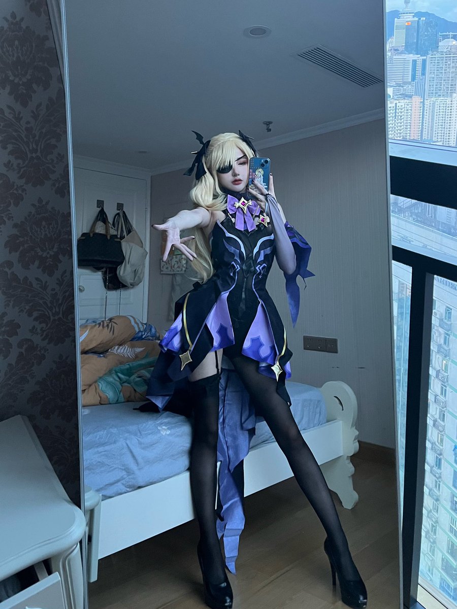 #原神 #cosplay #菲谢尔
试个衣服 https://t.co/sqUiCp58He
