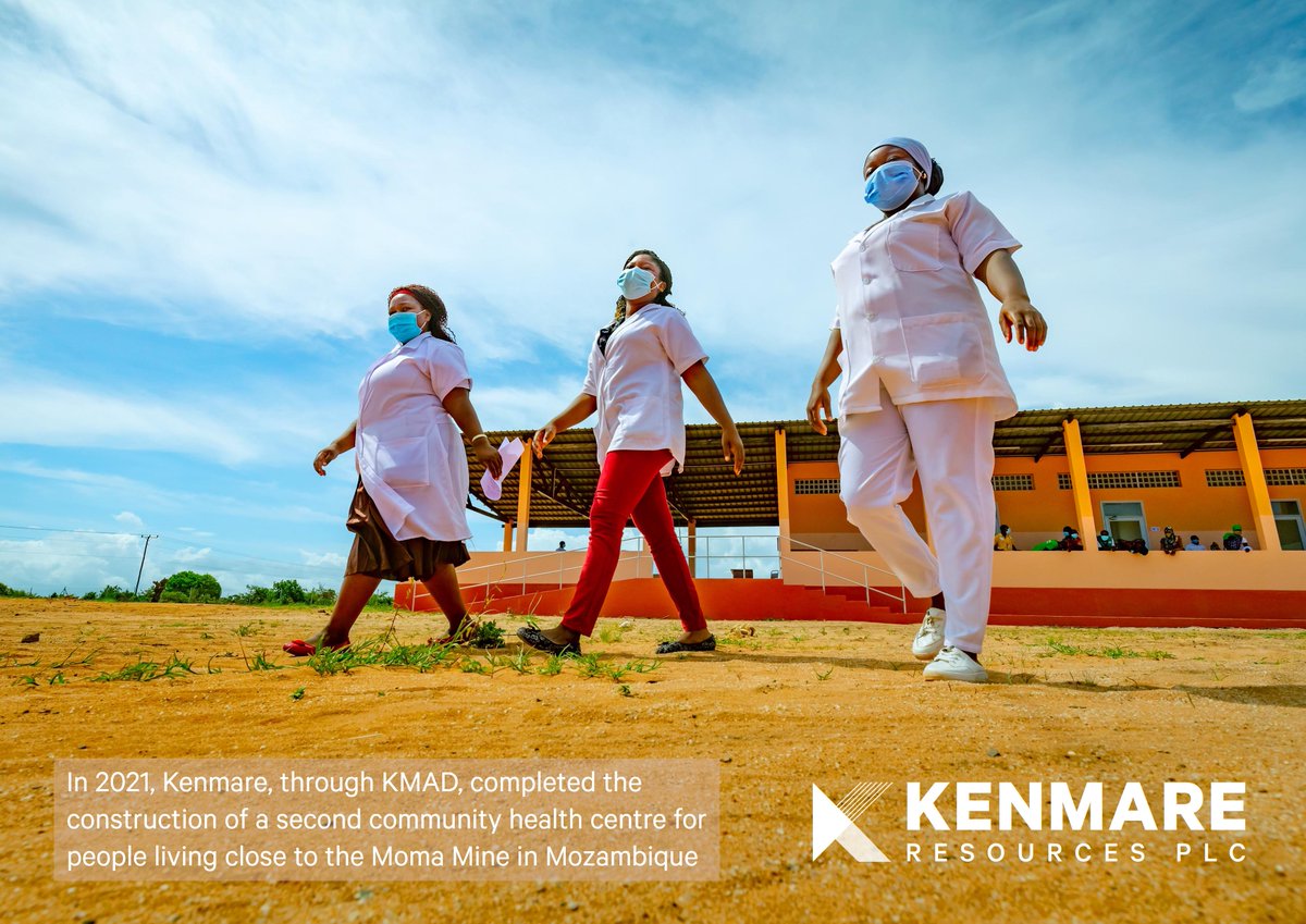 KenmareRes's tweet photo. #Didyouknow that in 2021, $KMR, through #KMAD, completed the construction of a second #community #health centre for people living close to the #Moma Mine in #Mozambique? Read more about the #Pilivili health centre in the 2021 KMAD Annual Report: https://t.co/S9uQMbcucM #mining https://t.co/sKVMfDM0hh