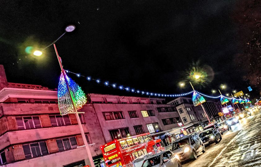 PressSteveH's tweet photo. We will be switching on our city centre lights in Royal Parade and on the front of House of Fraser tomorrow to mark the beginning of  Eid al-Adha, an important date in the Islamic calendar https://t.co/SCwHzPiC0o