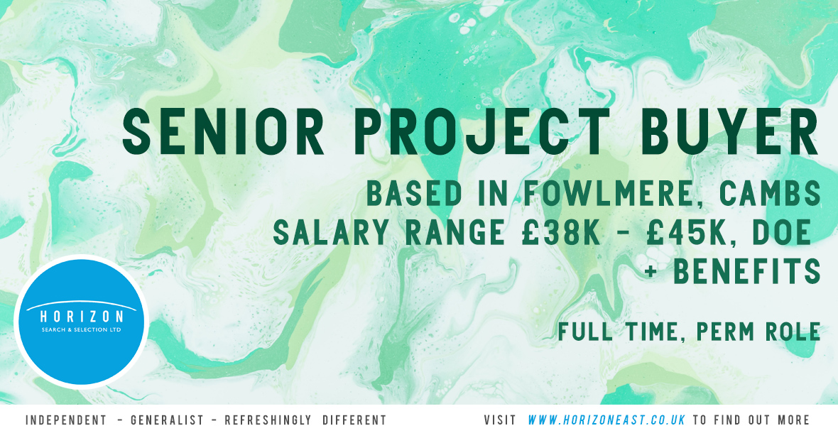 We are seeking a Senior Project Buyer for our fab client based at their lovely site in Fowlmere. For this role we are ideally seeking candidates who have previously worked within a buying position in a  technical manufacturing environment. - ffi.sh/eaypa