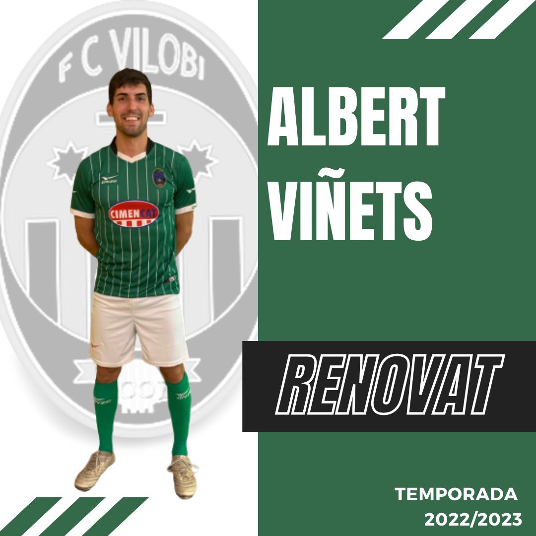 FCVilobi's tweet photo. Albert Viñets, el nostre “busi”, després d’una gran temporada voldrà seguir sent el termòmetre de l’equip. Donant sortida al joc ofensiu i equilibri en el defensiu. Amb ell el bon joc està garantit la pròxima temporada. https://t.co/ql7bTprJL8