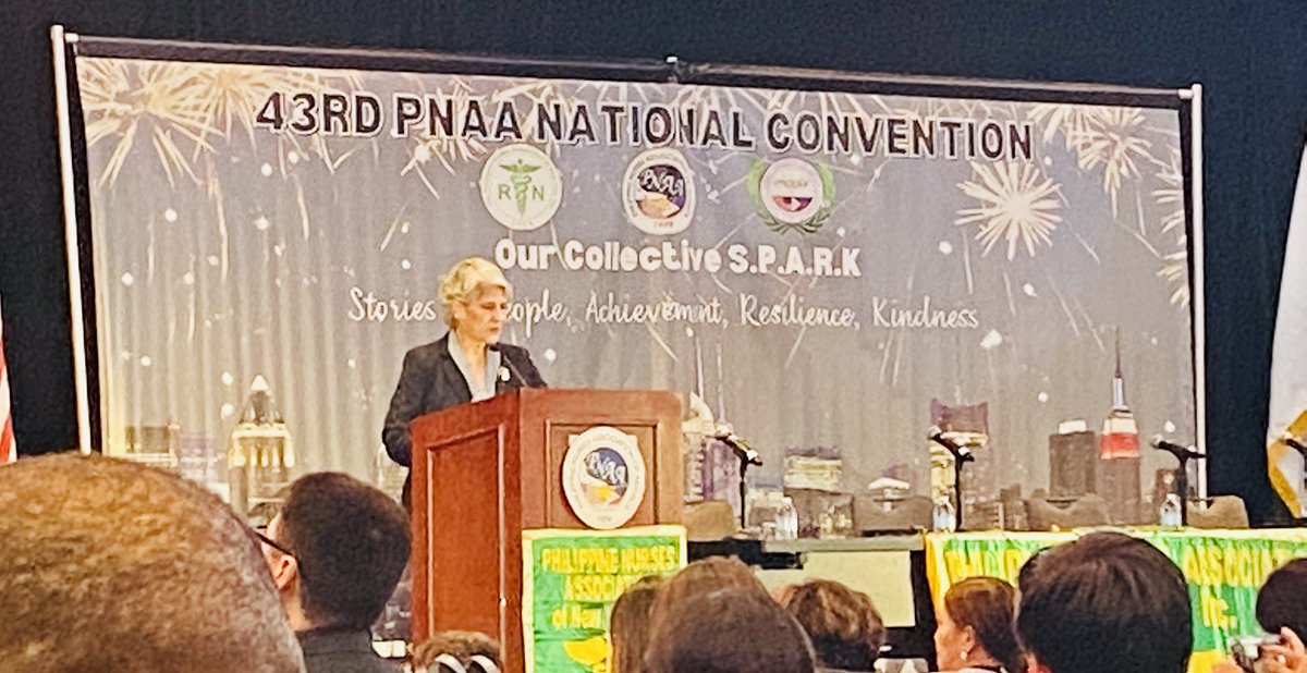 Dr. Pam Cipriano’s keynote address at the 43rd PNAA Annual Convention - A healthcare system cannot function without nurses so we must invest in nursing