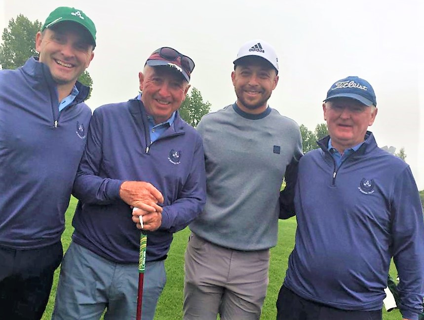 HSE Mid West (@hsemidwest) on Twitter photo Well done to the Munster Heart Foundation team who finished fifth in the <a href="/JPProAm/">JP McManus Pro-Am</a> this week.
We are particularly proud of our own John Doyle, a member of <a href="/MunsterHeart/">Munster Heart Foundation</a> #JPProAm2022 team.
📸 (l-r) Paul Knight, John Doyle (UHL), <a href="/XSchauffele/">Xander Schauffele</a> (World no 11) & Joe McGrath. Well done to the Munster Heart Foundation team who finished fifth in the <a href="/JPProAm/">JP McManus Pro-Am</a> this week.
We are particularly proud of our own John Doyle, a member of <a href="/MunsterHeart/">Munster Heart Foundation</a> #JPProAm2022 team.
📸 (l-r) Paul Knight, John Doyle (UHL), <a href="/XSchauffele/">Xander Schauffele</a> (World no 11) & Joe McGrath.