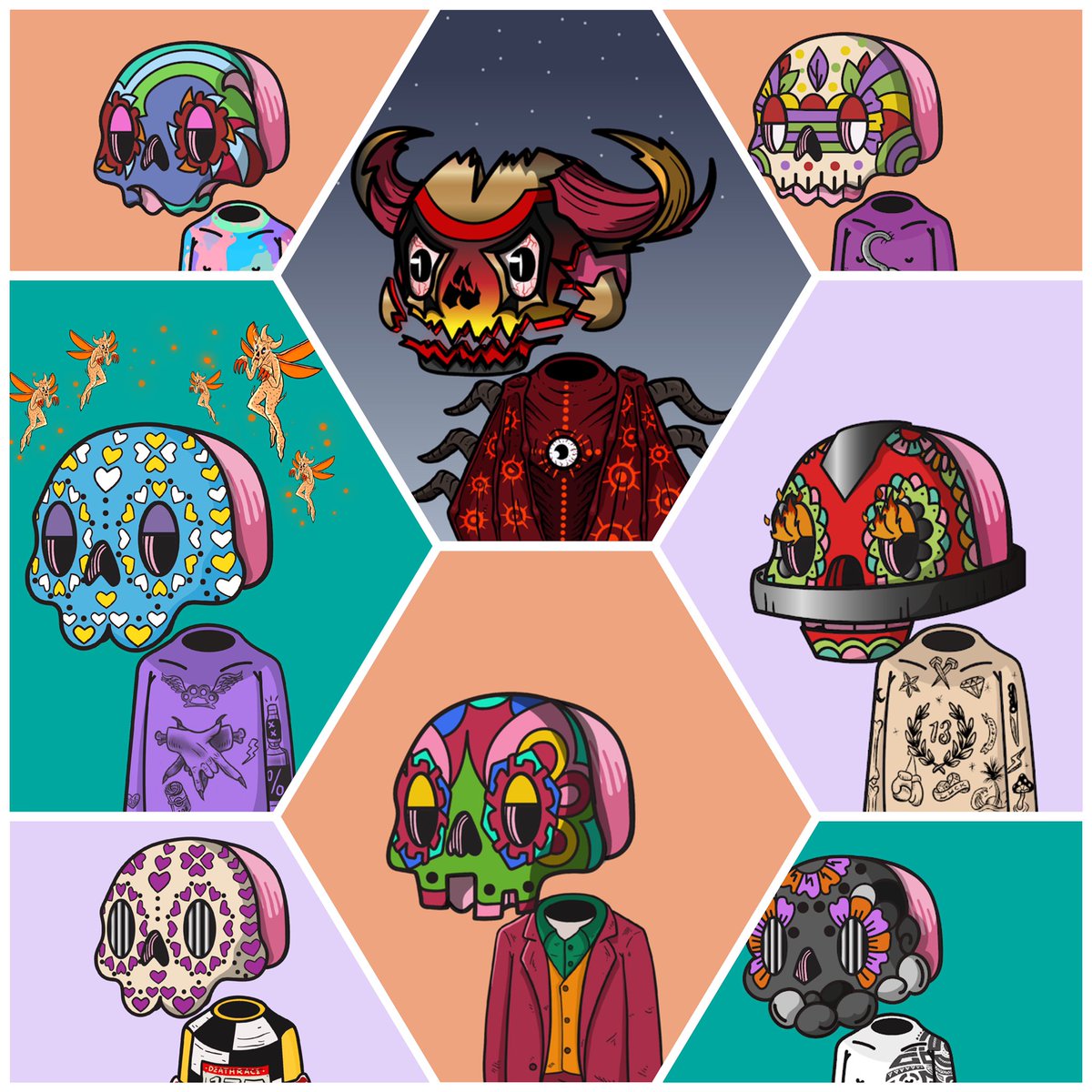 Looking forward to seeing my <a href="/los_muertosNFT/">Los Muertos</a> on @arcadedotinc lands, soon we will be able to meet there, with many other projects that are part of this amazing community.
#Arcade #Metaverse 

What's up, what's the first thing you're going to do in the metaverse?
👀🕺🏽🥂