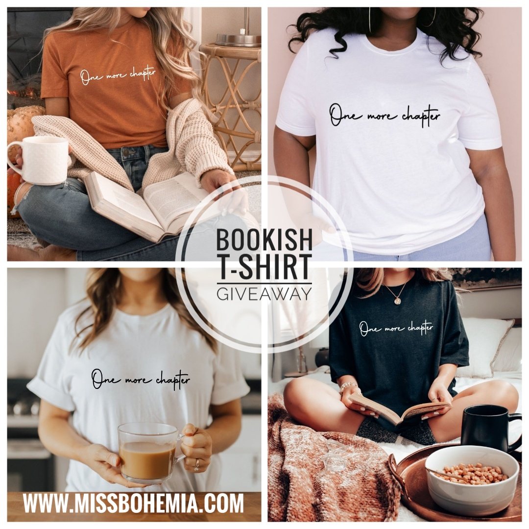 Miss_Bohemia's tweet photo. Who else is wishing they were at #yalc today ✨ As I'm stuck at home I'm hosting a bookish giveaway 🎉 Win a 'One More Chapter' T-shirt 📖  RT, like and follow to enter ❤️ Ends Tuesday 12th July 🥳  UK only. #YALCUK #YALC2022 https://t.co/xp33tbN0W1