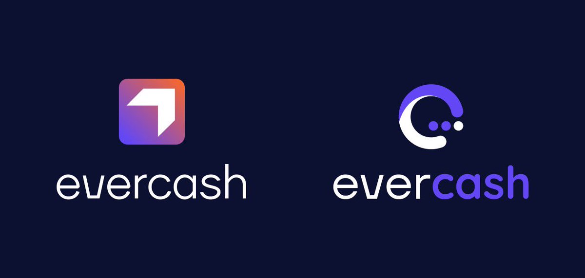 EvercashBank's tweet photo. Big updates are coming!
It's important for us to know your opinion and we're launching a voting for the renewed EVERCASH LOGO. 
Which logo do you think is better?
We're waiting for your comments 🙂 https://t.co/jVZSNWRpTf