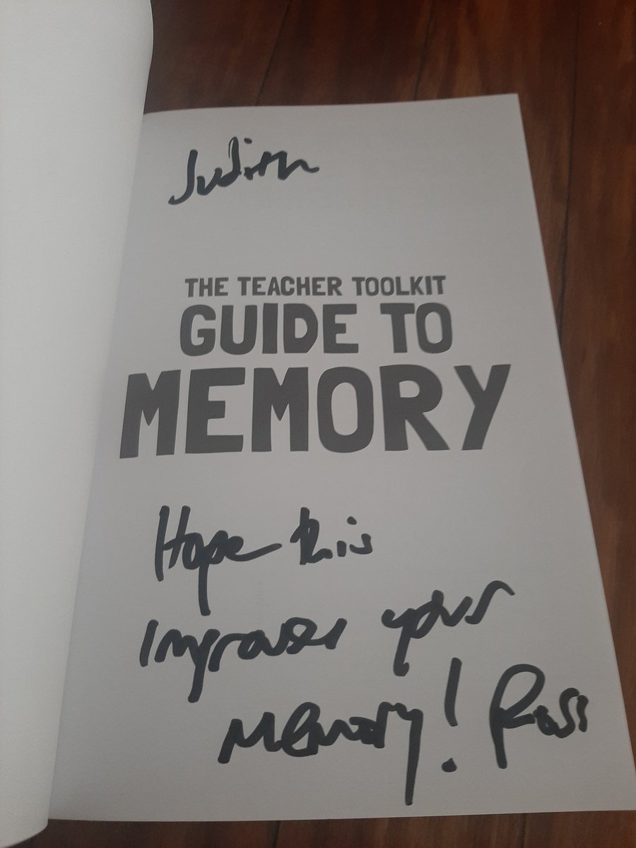 Just met <a href="/TeacherToolkit/">🇬🇧 TeacherToolkit.co.uk</a> at <a href="/EducationFest/">Festival of Education 🇬🇧</a> which was a very exciting end to a brilliant two days! Now to get reading on the train home!