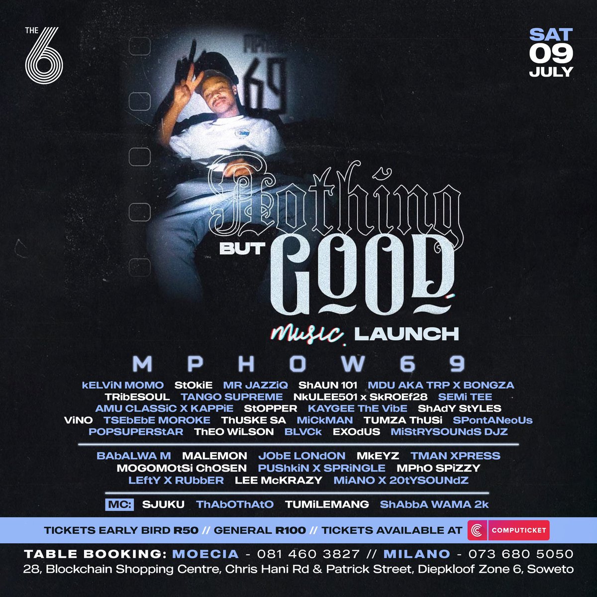 ANDFRIENDSJHB's tweet photo. Drinks Specials Available Tomorrow ๐พ๐พ๐พ๐พ.
Gates Open At 5pm. R50 Gets You In.๐๐๐.
Ticket Link: https://t.co/BHcYiN6qhh
#NothingButGoodMusic https://t.co/ecpbKPhW1G