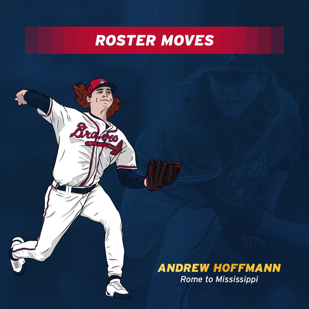GoEmperors's tweet photo. They grow up so fast.

Andrew Hoffmann has been promoted to Mississippi, and we wish him all the best.

In his time as a Rome Brave, Hoffmann posted a 7-2 record with a 2.36 ERA. Hoffmann notched an even 90 K's over 80 IP with a WHIP of 1.05.

@hoffdaddy27 | #RomeToTheShow https://t.co/nGrqRkNdiq