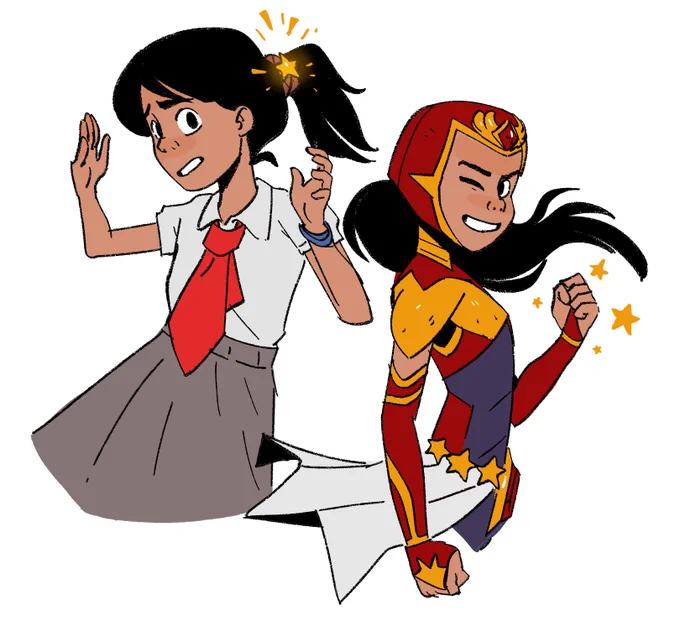 that new darna trailer got me looking back at old darna drawings 