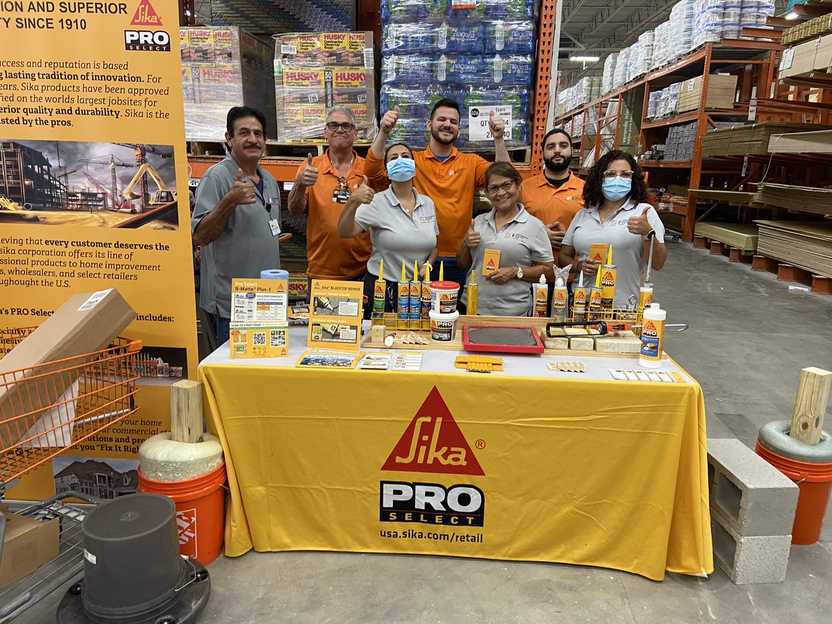Mr. B (@brenor_soflo) on Twitter photo THD 6339 Hammocks, Fl. Big thx to the MET team at <a href="/thehomedepot/">The Home Depot</a> for all the good questions for <a href="/Sika_USA/">Sika USA</a> . We also appreciate and thank the Prodesk for sending clients to the table #SikaProSelect <a href="/mthomassmith33/">Michael Smith</a> THD 6339 Hammocks, Fl. Big thx to the MET team at <a href="/thehomedepot/">The Home Depot</a> for all the good questions for <a href="/Sika_USA/">Sika USA</a> . We also appreciate and thank the Prodesk for sending clients to the table #SikaProSelect <a href="/mthomassmith33/">Michael Smith</a>