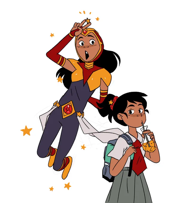 that new darna trailer got me looking back at old darna drawings 