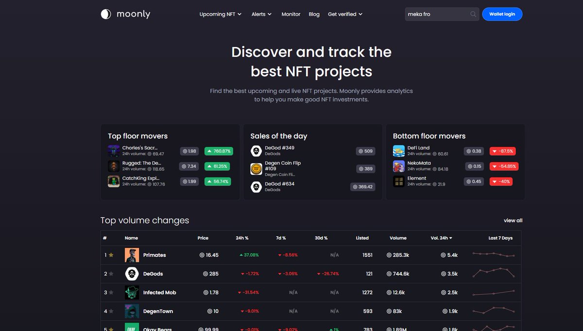moonlynft's tweet photo. 1/5
📢 Here is an update of what we did for ~ 2.5 weeks.
 
Even though it's summer, super hot, and the market is down, we are working hard to create building blocks for what is yet to come on Moonly.

📽 At the end of this thread, there will be a video that contains a full update https://t.co/waWZrdBdU1