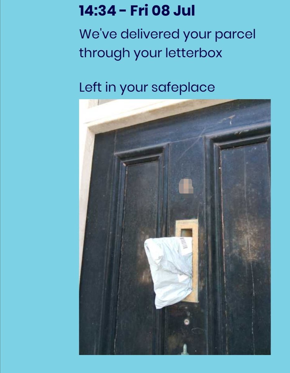rossidevon's tweet photo. FFS #Evri if it fits through my neighbour's letterbox do you not think it might have gone through mine? 🙄🤔 https://t.co/hgluGYPWZk