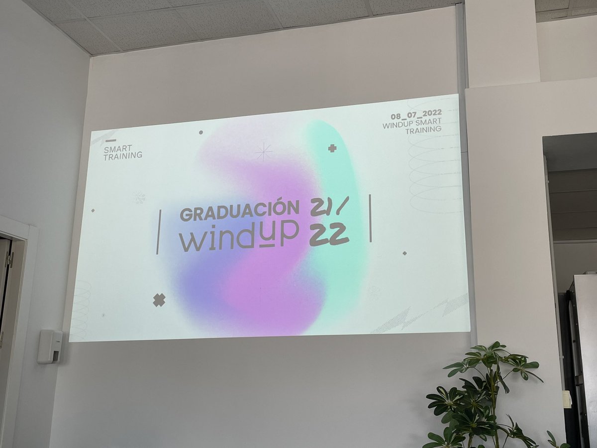 Hoy es día de graduación en <a href="/WindupTraining/">Windup Smart Training</a> 🤩🥳