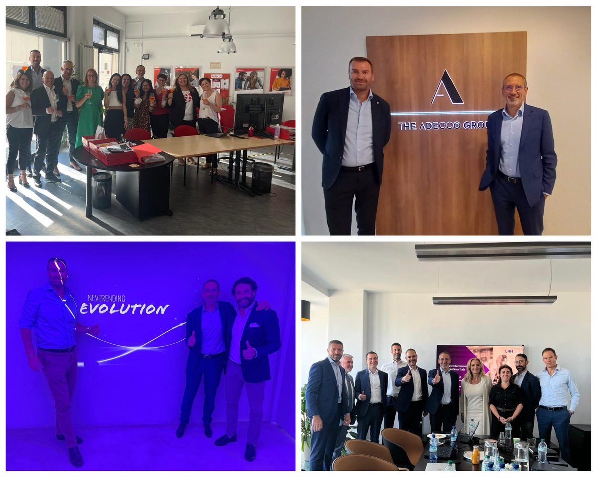 Diamo ancora una volta il benvenuto a <a href="/DenisMachuel/">Denis Machuel</a>, nuovo Global CEO del Gruppo, che abbiamo avuto il piacere di accogliere in Italia. 
Con il nostro AD <a href="/aamalacrida/">Andrea Malacrida</a> ha visitato l'HQ di Milano, le filiali sul territorio, il team di LHH Recruitment Solutions e il nostro PHYD Hub.