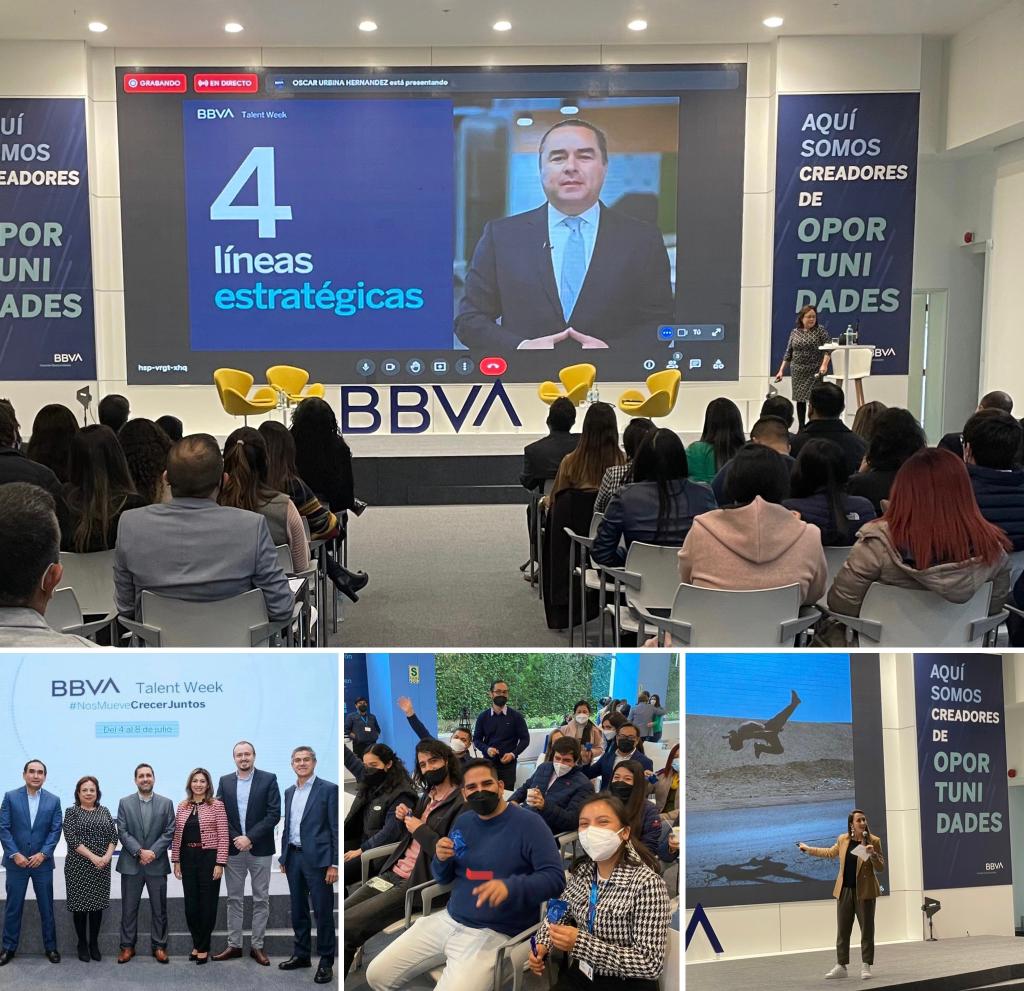 feguiluzl's tweet photo. Un equipo unido y motivado logra todo lo que se propone🙌🏻 
Feliz y orgulloso por nuestra participación en la #TalentWeek del @bbva_peru 💪🏻
Seguiremos trabajando para brindar herramientas que potencien nuestro #talento, y seamos los protagonistas de nuestro desarrollo profesional https://t.co/fEZ8YJCOW8