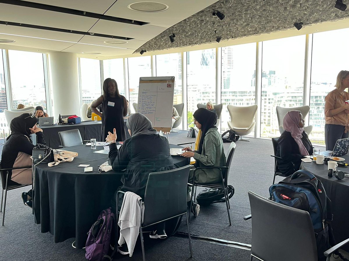 GSMA's tweet photo. The teams in our GSMA #EqualsEUHackathons have been hard at work trying to develop solutions for enhancing #financial and #digitalliteracy for #women with some great ideas developing. 🙌
Tune in to @bilacuk radio to keep up-to-date with their work 👉https://t.co/RwQ4RrVkbx https://t.co/uOvxccUg4I