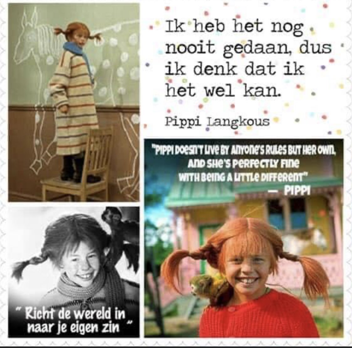Marajella83's tweet photo. Wordt net als Pippi…. #doe #durf #probeer #geniet https://t.co/01PA1hiNaB