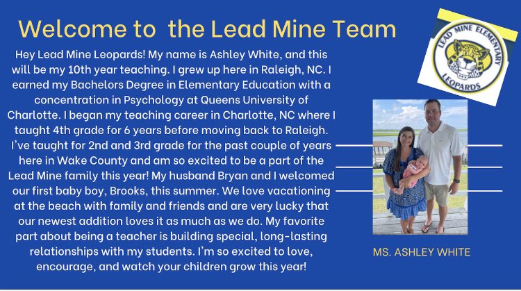 Lead Mine Elementary tweet media