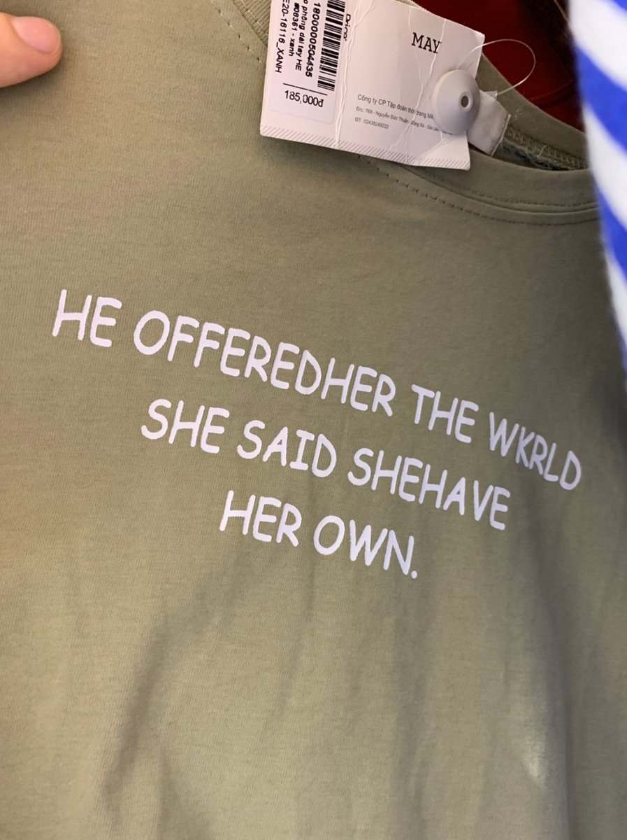 Poorly Translated Shirts (@translatedtees) on Twitter photo 