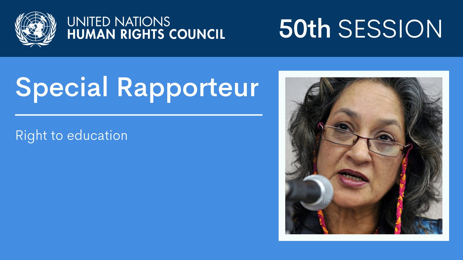 UN Human Rights Council on Twitter "At HRC50, the Human Rights