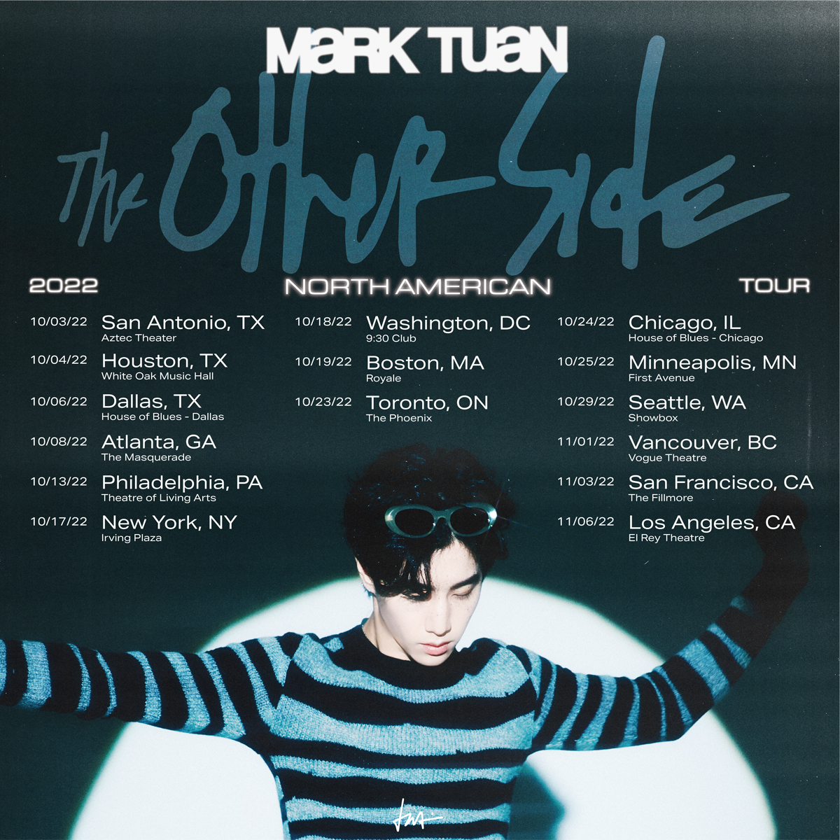 boweryboston's tweet photo. 🚨 NEW SHOW 🚨 @marktuan at @RoyaleBoston on 10/19! Tickets on sale Fri. 7/22 at 10am 🎟🎟>>> https://t.co/ldIeNiYeip https://t.co/pUYQujOpaB