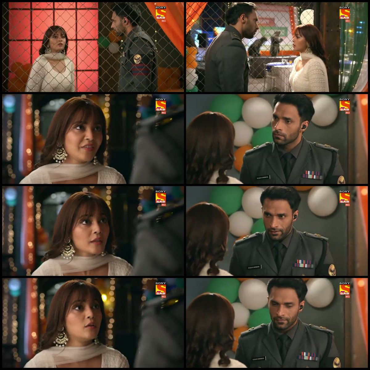 #ZiddidilMaanena
Monu cared about him but knew that Karan would not allow her to stay.
So she went the opposite way of staying in his company for self protection.
All the way along he observed her antics and his smile said everything.
Partners for life.
My #MoRan