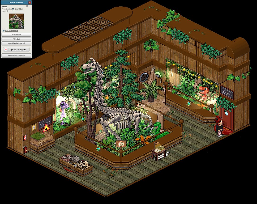Eatchil's tweet image. My entry for museum competition
User : Eatchildren
Room: habbo.fr/room/46410742
#Habbo #HabboMuseum