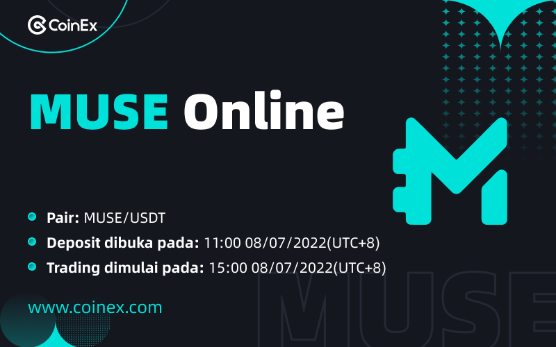 CoinExIndonesia's tweet photo. ๐ Daftar Baru
Sekarang @NiftyMuseum - $MUSE telah terdaftar di platform CoinEx!
โถ๏ธ Pelajari lebih lanjut ๐https://t.co/3wKY8SOoF6
#CoinEx
#DREP
#coinexindonesia
#coinexchange
#cuandicoinex
#coinexchanges
#cryptoindonesia
#cryptonews
#crypto
#CryptocurrencyNews https://t.co/c2WgVkWQFV