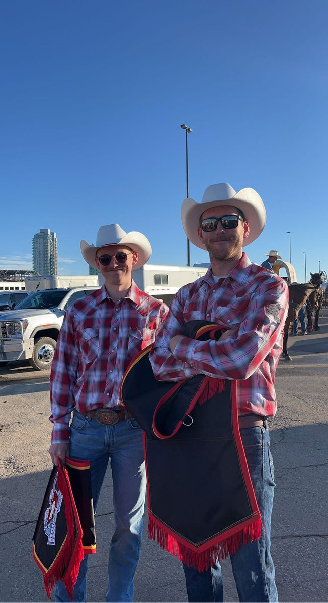 Keep an eye out for our guys in the parade today 👀 #Stampede2022