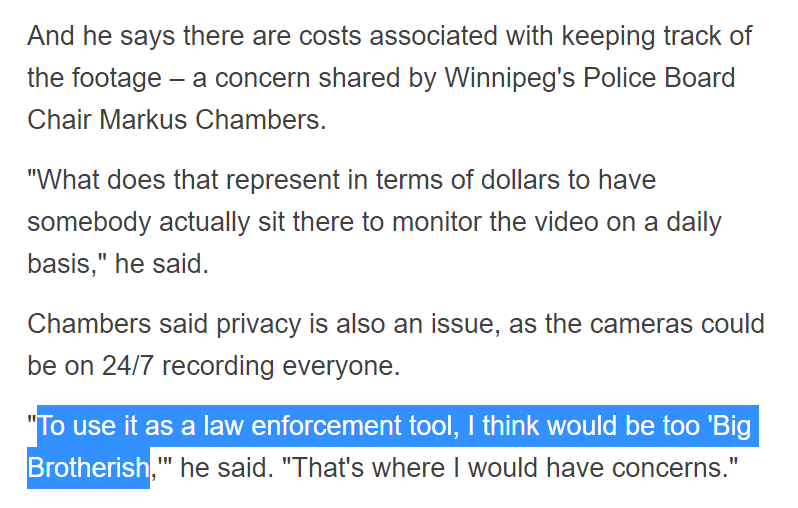 Winnipeg Police Cause Harm on Twitter: "What does police board chair