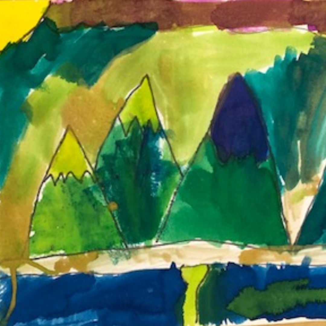 CreativeAdvent3's tweet photo. Watercolor landscapes inspired by artist Wolf Khan’s landscapes. 

@WaysideES #watercolor #landscapes #afterschoolart #artclasses #elementaryartists #youngartists #artinyou #weloveart #MOCOartclass #artteachers https://t.co/2XcZwjW4YA